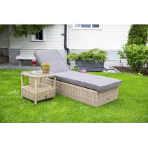  "Форио" столик кофейный из искусственного ротанга, цвет соломенный, фото 8 