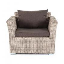  "Капучино" кресло из искусственного ротанга, цвет бежевый, фото 2 