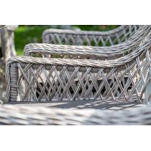  "Латте" плетеное кресло из искусственного ротанга, цвет бежевый, фото 7 