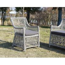  "Латте" плетеное кресло из искусственного ротанга, цвет бежевый, фото 14 