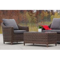  "Кон Панна" лаунж-зона из искусственного ротанга, цвет коричневый, фото 3 