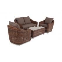  "Кон Панна" лаунж-зона из искусственного ротанга, цвет коричневый, фото 9 