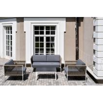  "Касабланка" лаунж-зона плетеная из роупа 4-местная, цвет серый, фото 3 