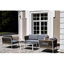  "Касабланка" лаунж-зона плетеная из роупа 4-местная, цвет серый, фото 9 