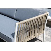  "Касабланка" лаунж-зона плетеная из роупа 4-местная, цвет серый, фото 31 