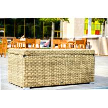  "Порту" сундук водонепроницаемый из искусственного ротанга, цвет соломенный, фото 13 