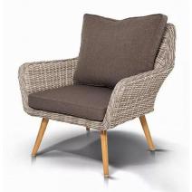  "Прованс" кресло из искусственного ротанга, цвет бежевый, фото 1 