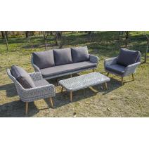  "Прованс" кресло из искусственного ротанга, цвет бежевый, фото 6 