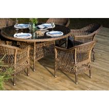  "Эспрессо–150 S" обеденная группа плетеная, цвет коричневый, фото 7 