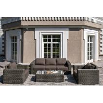  "Боно" лаунж-зона из искусственного ротанга, цвет графит, фото 5 