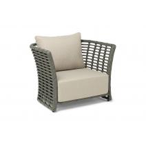  "Валенсия" кресло из искусственного ротанга, цвет серый, фото 3 