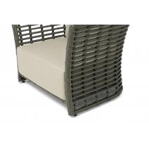  "Валенсия" кресло из искусственного ротанга, цвет серый, фото 4 