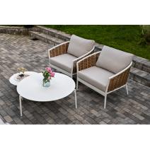  "Тоскана" лаунж-зона из искусственного ротанга, цвет соломенный, фото 23 