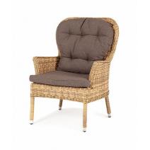  "Алиса" кресло плетеное, цвет соломенный, фото 1 