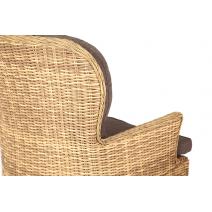  "Алиса" кресло плетеное, цвет соломенный, фото 6 