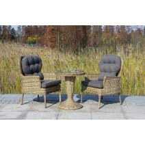  "Алиса" кресло плетеное, цвет соломенный, фото 7 