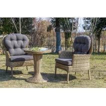  "Алиса" кресло плетеное, цвет соломенный, фото 9 