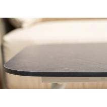  "Форли" лаунж-зона 4-местная плетеная из роупа (веревки), каркас алюминиевый светло-серый, роуп серо-коричневый, фото 22 