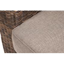  "Боно" диван из искусственного ротанга трехместный, цвет коричневый, фото 7 