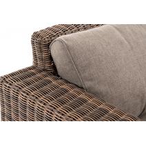  "Боно" диван из искусственного ротанга трехместный, цвет коричневый, фото 8 