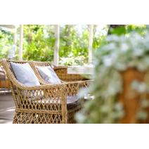  "Латте" плетеное кресло из искусственного ротанга, цвет соломенный, фото 26 