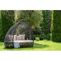  "Тенерифе" плетеная кровать, цвет бронзовый, фото 1 