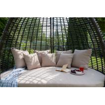  "Тенерифе" плетеная кровать, цвет бронзовый, фото 5 