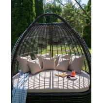  "Тенерифе" плетеная кровать, цвет бронзовый, фото 10 