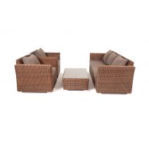  "Капучино" лаунж-зона из искусственного ротанга, цвет коричневый, фото 16 