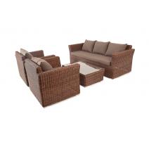  "Капучино" лаунж-зона из искусственного ротанга, цвет коричневый, фото 17 