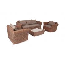  "Капучино" лаунж-зона из искусственного ротанга, цвет коричневый, фото 20 