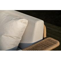  "Мальдивы" лаунж-зона из искусственного ротанга, цвет соломенный, фото 16 