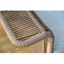  "Мальдивы" лаунж-зона из искусственного ротанга, цвет соломенный, фото 20 