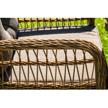  "Эспрессо–150 C" обеденная группа плетеная, цвет соломенный, фото 7 