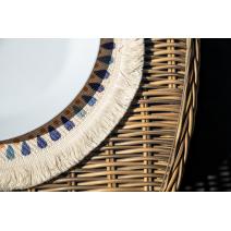  "Эспрессо–150 C" обеденная группа плетеная, цвет соломенный, фото 12 