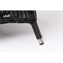  "Равенна" кофейный стол из искусственного ротанга, цвет графит, фото 3 