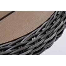  "Равенна" кофейный стол из искусственного ротанга, цвет графит, фото 6 