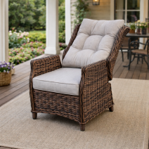  Кресло-реклайнер LUIZA в коричневом цвете, фото 1 