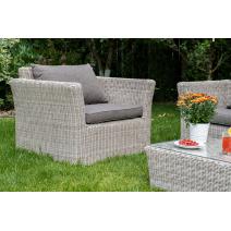  "Капучино" лаунж-зона из искусственного ротанга, цвет бежевый, фото 4 