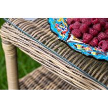  "Толедо" лаунж-зона из искусственного ротанга, цвет соломенный, фото 6 