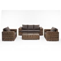  "Палермо" лаунж-зона из искусственного ротанга, цвет соломенный, фото 21 