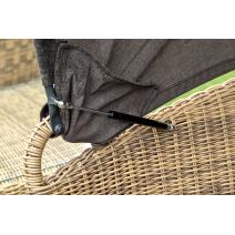  "Стильяно" плетеная кровать круглая, цвет соломенный, фото 41 