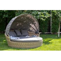  "Стильяно" плетеная кровать круглая, цвет соломенный, фото 107 