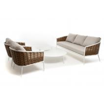  "Тоскана" лаунж-зона из искусственного ротанга, цвет соломенный, фото 66 