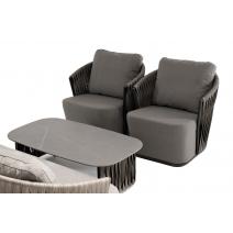  "Флоренция" лаунж-зона из искусственного ротанга, цвет графит, фото 98 