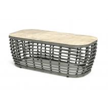  "Ницца" лаунж-зона из искусственного ротанга, цвет бронзовый, фото 55 