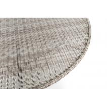  "Эспрессо" плетеный круглый стол, диаметр 150 см, цвет бежевый, фото 4 