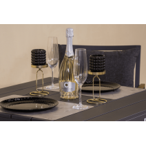  Стол обеденный ДОЛЛА алюминий 80х80 см (1 ножка), фото 5 