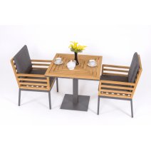  Стол обеденный ЭГМОНТ из тика 80x80, фото 4 