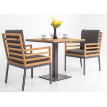  Стол обеденный ЭГМОНТ из тика 80x80, фото 6 